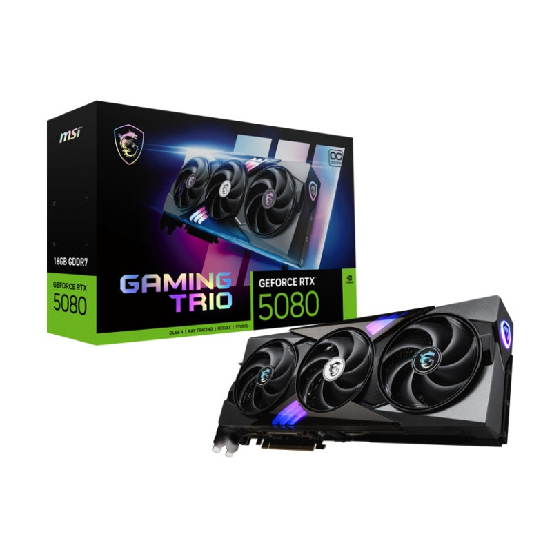 VGA NV MSI RTX 5080 16G GAMING TRIO OC