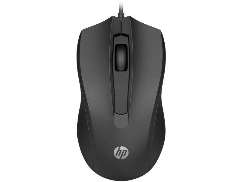 HP 105 Black Wired Mouse 822M9UT