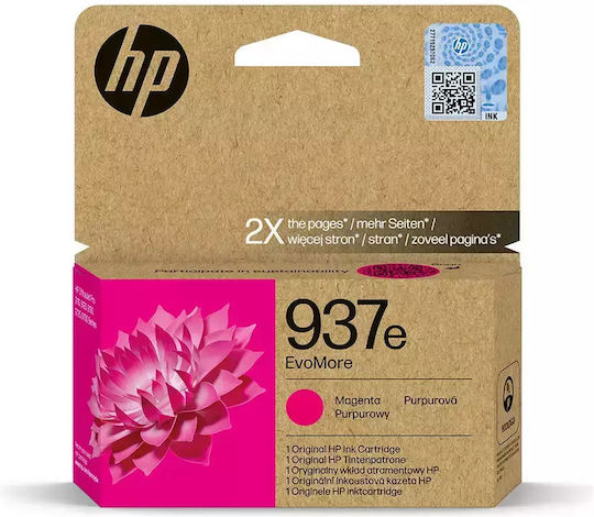 HP 937e EvoMore Magenta Original Ink Car