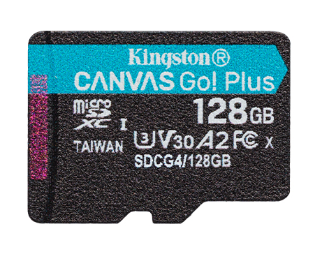 128GB microSDXC CANVAS GO PLUS G4 W/O AD