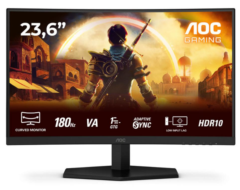 Monitor AOC C24G42E / 23.6''-1920x1080-VA-165Hz-1ms / Curved / — / PN C24G42E