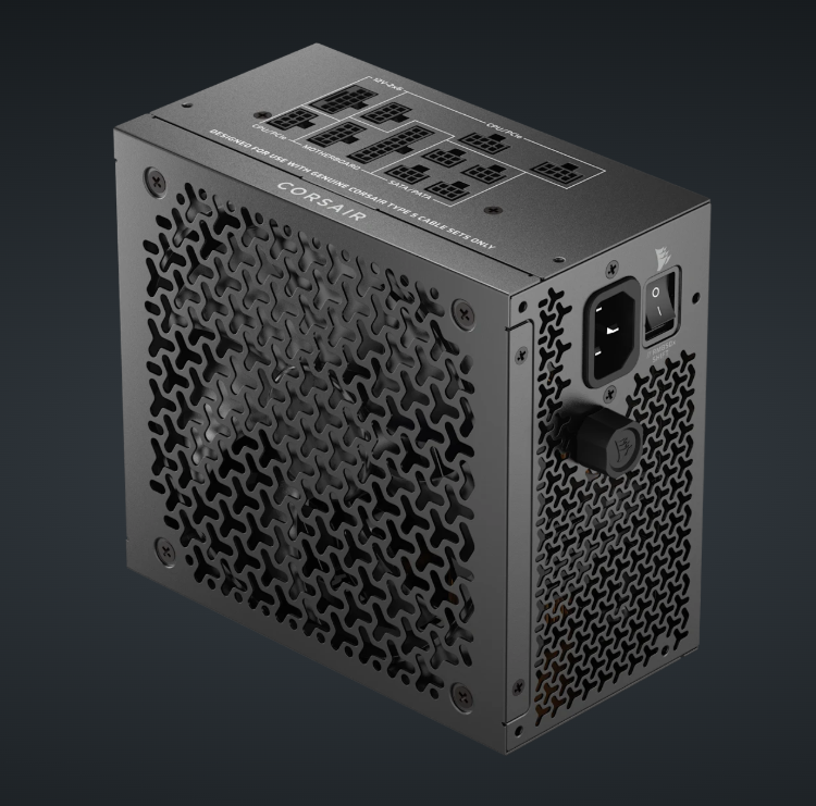 CORSAIR PSU RM850x Shift (Cybenetics Gold, Fully Modular)