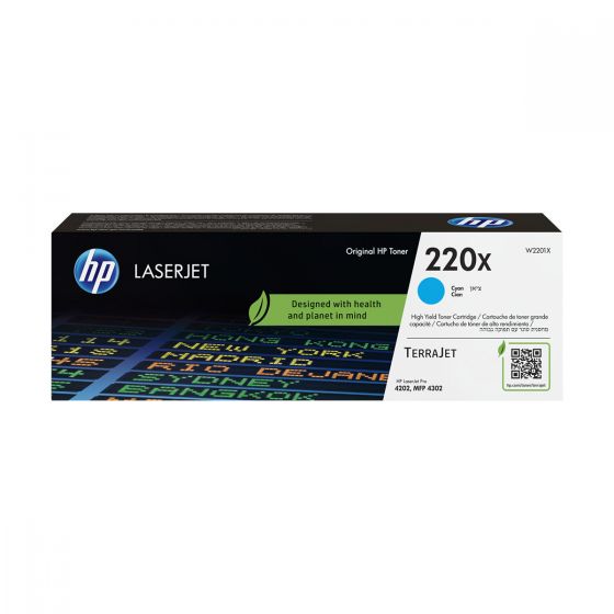 HP 220X Cyan Original LaserJet Toner