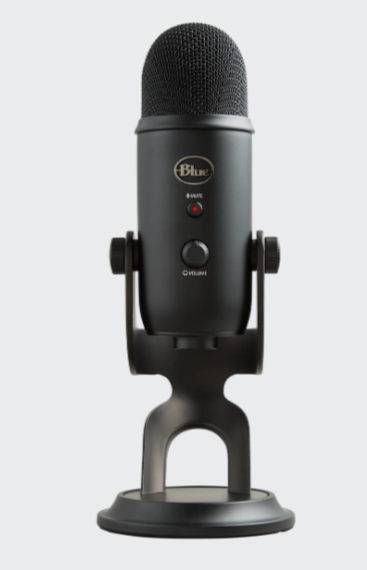 Logitech Microphone Yeti black