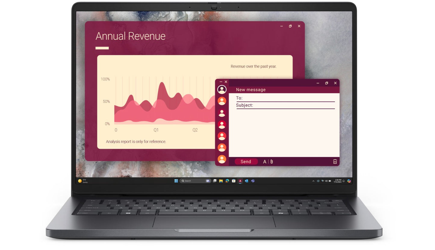 Dell Laptop Pro PC14250 / C5 120U / 16GB / 512GB / Win 11 Pro / 3