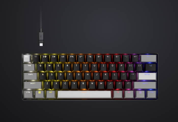 CORSAIR Keyboard Clipper PRO Mini 60% — CH-979101J-NA