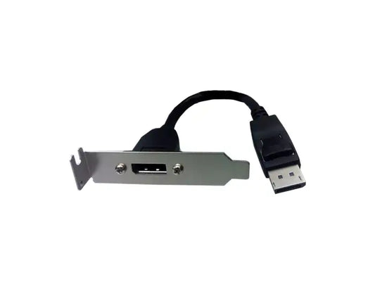 Refurbished | ADAPTOR DISPLAYPORT MALE TO DISPLAYPOR FEMALE BRACKED 0.2M
