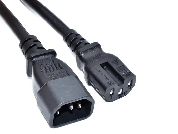 Refurbished | ΚΑΛΩΔΙΟ ΠΡΟΕΚΤΑΣΗ ΤΡΟΦΟΔΟΣΙΑΣ C13 ΤΟ C14 1.5Μ