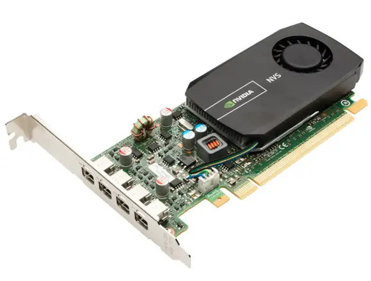 Refurbished | VGA 2GB NVIDIA NVS-510 MINI DISPLAY PORTx4 PCI-EX FP