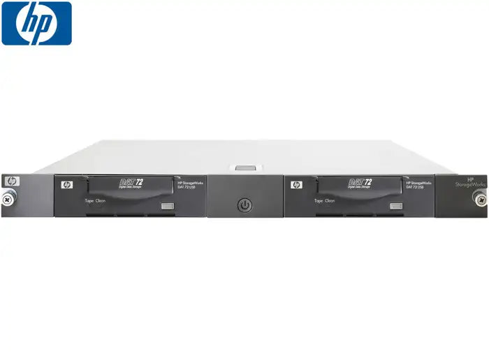 Refurbished | TAPE DRIVE ENC 1U HP STORAGEWORKS WITH 2x DAT 72GB USB