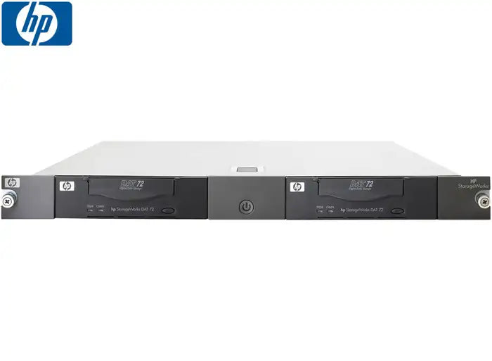 Refurbished | TAPE DRIVE ENC 1U HP STORAGEWORKS WITH 2x DAT 72GB SCSI