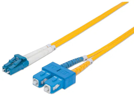 Refurbished | FIBER OPTICAL PATCH CORD LC-SC DUPLEX 62.5/125 LSZH 6.1M