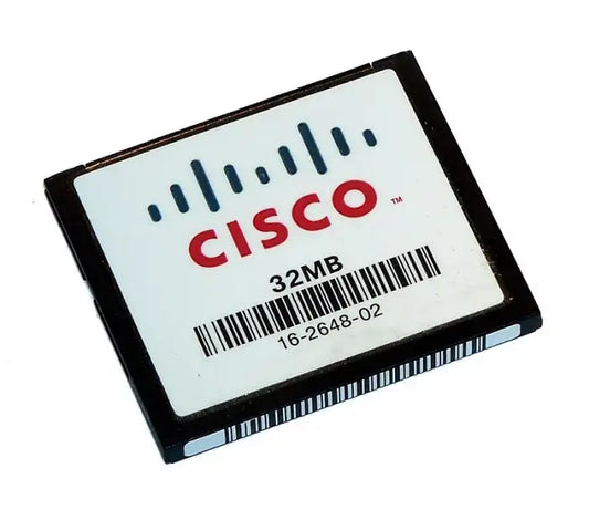 Refurbished | FLASH CARD 32MB CISCO CF FOR CISCO 1800