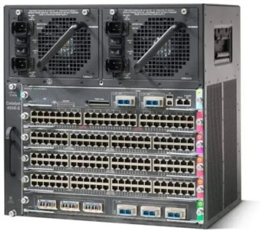 Refurbished | CISCO CHASSIS WS-C4506-E 2xPSU, 1xFAN, 1xSUPERVISOR