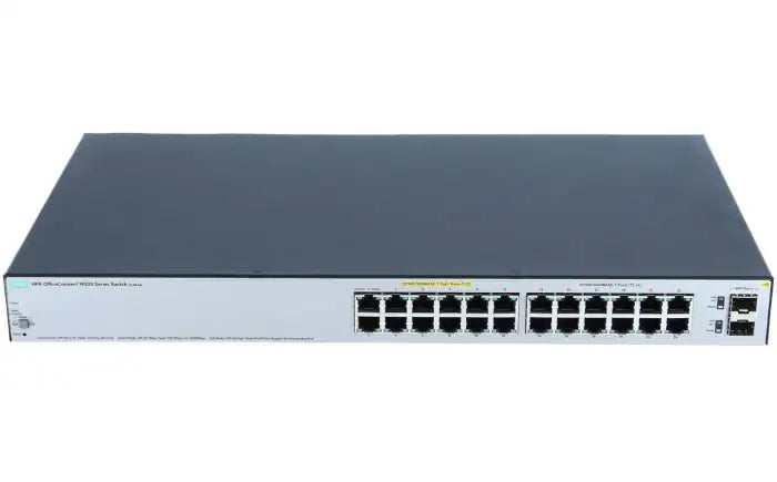 Refurbished | SWITCH ETH 24P 1GBE 2x1GBE SFP HP 1920S-24G POE 185W JL384A
