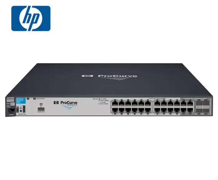 Refurbished | SWITCH ETH HP 24P 1GBE + 4×SFP A2910AL-24G (J9145A) LAYER-3 MANAGED