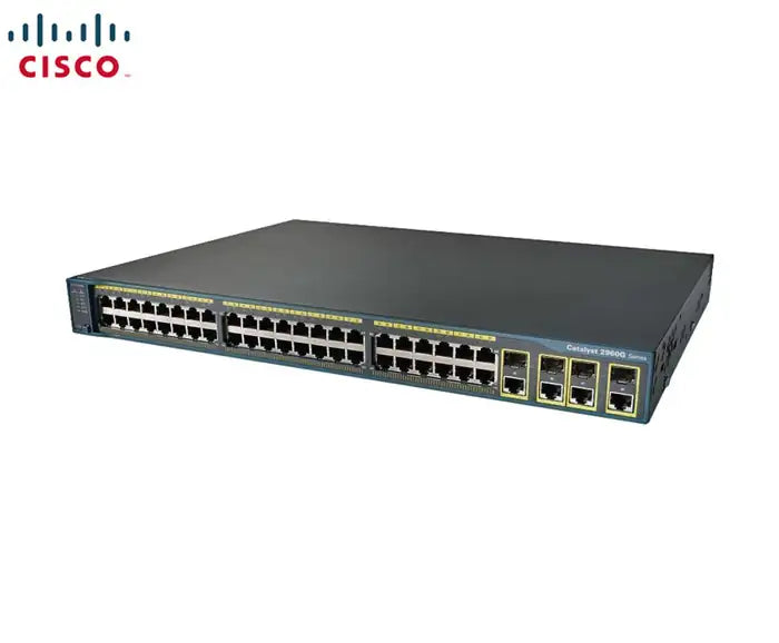 Refurbished | SWITCH ETH 48P 1GB RJ45 & 4x1GB SFP CISCO CATALYST 2960G