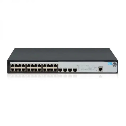 Refurbished | SWITCH ETH 24P 1GBE 4×SFP HP1920‑24G JG924A L3