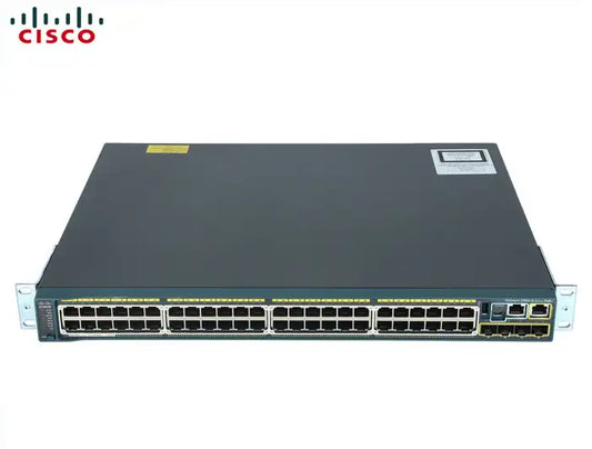 Refurbished | SWITCH ETH 48P 1GBE 4x1GBE SFP CISCO C2960S POE 740W