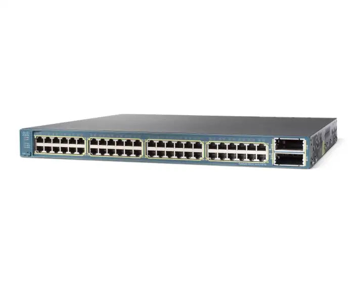 Refurbished | SWITCH ETH 48P 1GB & 2x10GB X2 PORTS CISCO 3560E