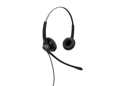 Refurbished | IP PHONE HEADSET AXTEL PRO DUO NC WB AXH 1400 1000 PROD QD PLUG