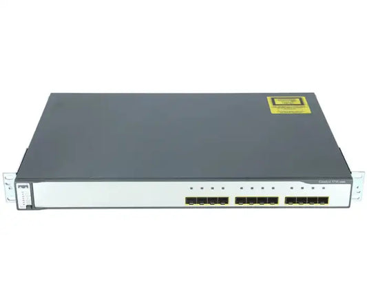 Refurbished | SWITCH ETH OPT 12P 1GB SFP CISCO CATALYST 3750G-12S-E NO PSU