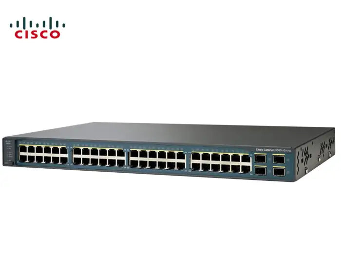 Refurbished | SWITCH ETH 48P 100MB 4x1GBE SFP CISCO CATALYST 3560 v2 POE