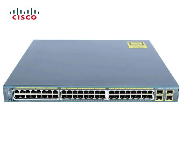 Refurbished | SWITCH ETH 48P 1GB & 4x1GB SFP CISCO CATALYST 2975G POE