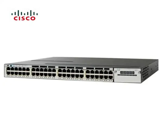 Refurbished | SWITCH ETH 48P 1GB CISCO 3750X 2x350w 2xFAN LAN Base