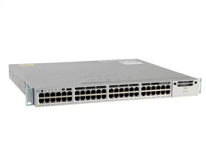 Refurbished | SWITCH ETH 48P 1GB CISCO 3850 1X715W PSU IP-BASE POE+