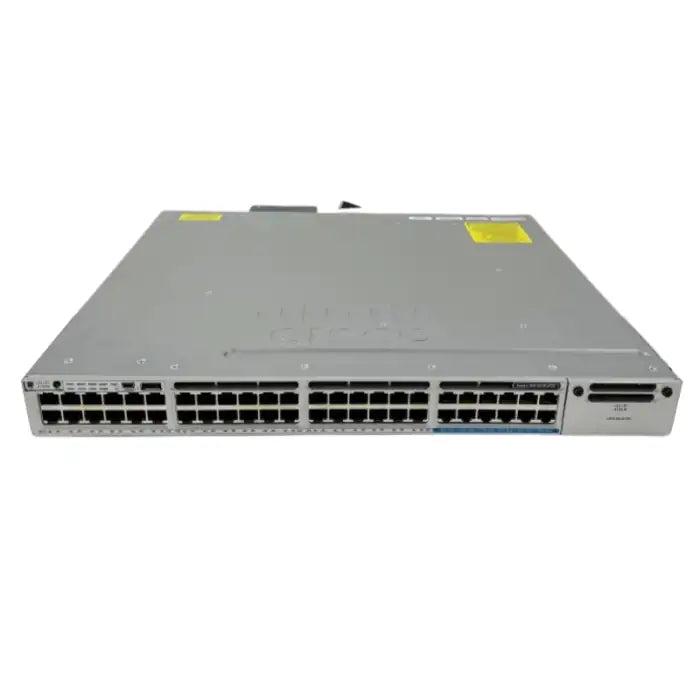 Refurbished | SWITCH ETH 48P 1GBE (12x1/2.5/5/10G UPOE) & 2x10 SFP+ & 2x1G SFP CISCO CATALYST 3850 POE+ 1100W IP