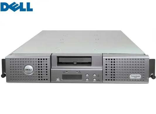 Refurbished | TAPE LIBRARY DELL POWERVAULT 124T 2U WITH 1xLTO3 DRIVE/1xMAG