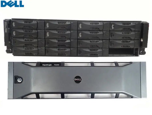 Refurbished | STORAGE DELL EQUALLOGIC PS6000 16xLFF DAC 2xPSU 8xiSCSI 1Gbe