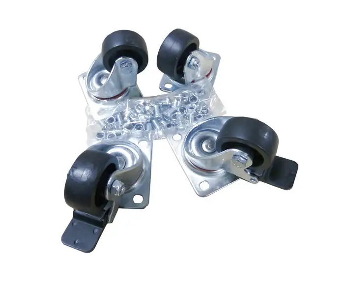 Refurbished | RACK WHEEL SET 4PIECES 2+2 WITH BRAKE FOR MIRSAN