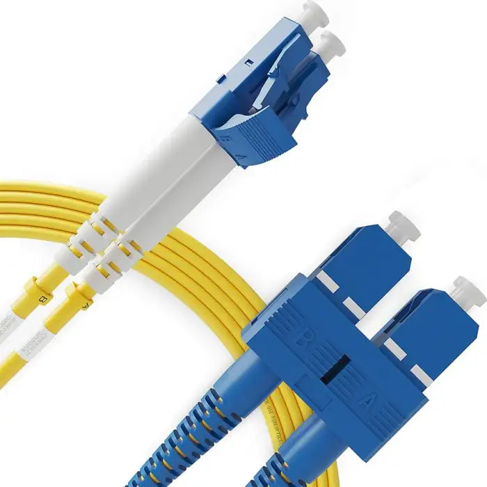FIBER OPTICAL PATCH CORD LC-SC SINGLE MODE 16M 9/125