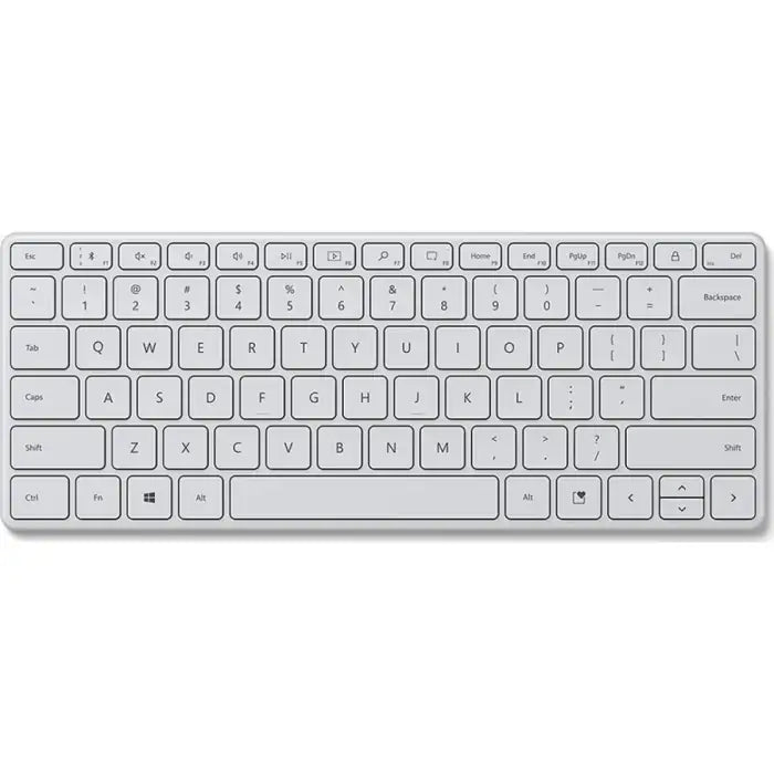 KEYBOARD MICROSOFT BLUETOOTH WHITE GR NEW