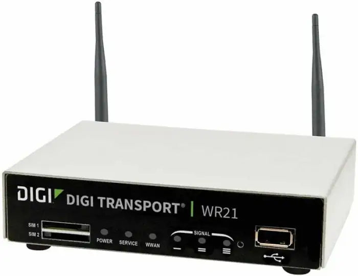 Refurbished | ROUTER DIGI TRANSPORT W21 2xANTENNA/2xNIC