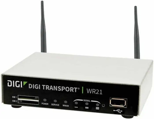 Refurbished | ROUTER DIGI TRANSPORT W21 2xANTENNA/2xNIC