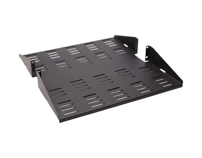 Refurbished | RACK MOUNT SHELF RACKSOLUTIONS 2U 19'' BLACK NEW