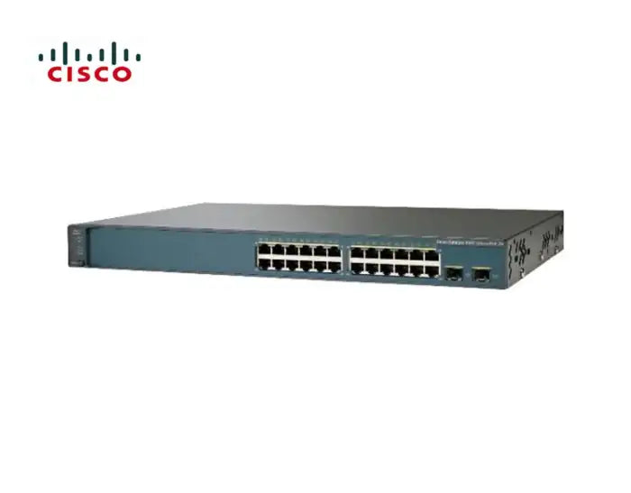 Refurbished | SWITCH ETH 24P 1GBE & 2SFP CISCO CATALYST 3560 v2 POE+ NEW