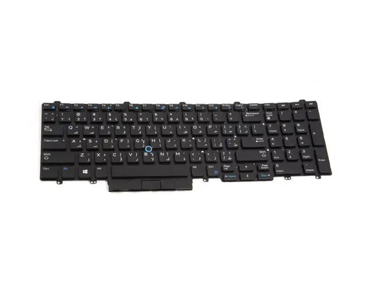 DELL LATITUDE E5550 E5570 E6420 KEYBOARD GER BL NEW