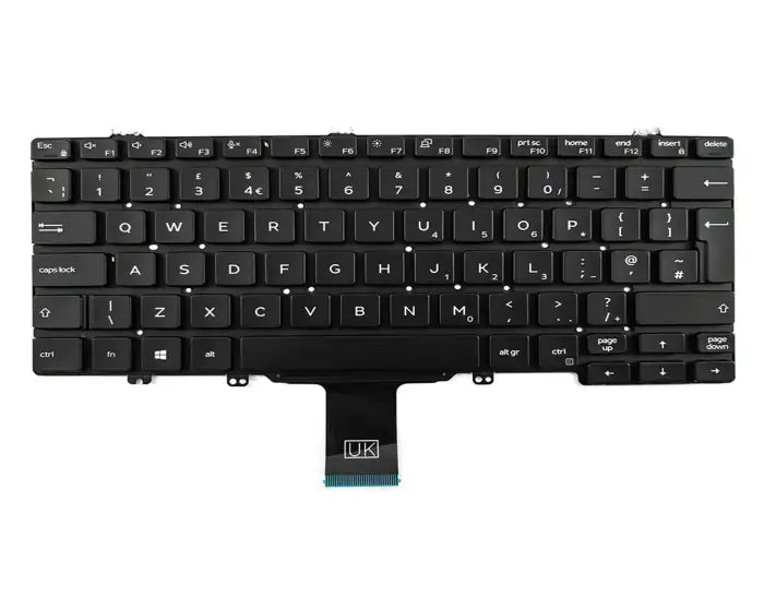 DELL LATITUDE 7300 5300 5300-2-in-1 KEYBOARD US BL NEW