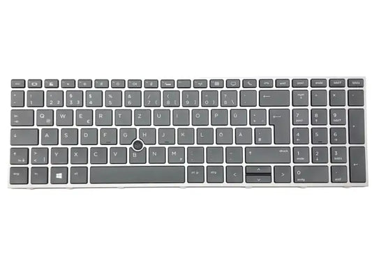 HP ZBOOK 15 G5/G6 17 G5/G6 US KEYBOARD BL GREY FRAME NEW