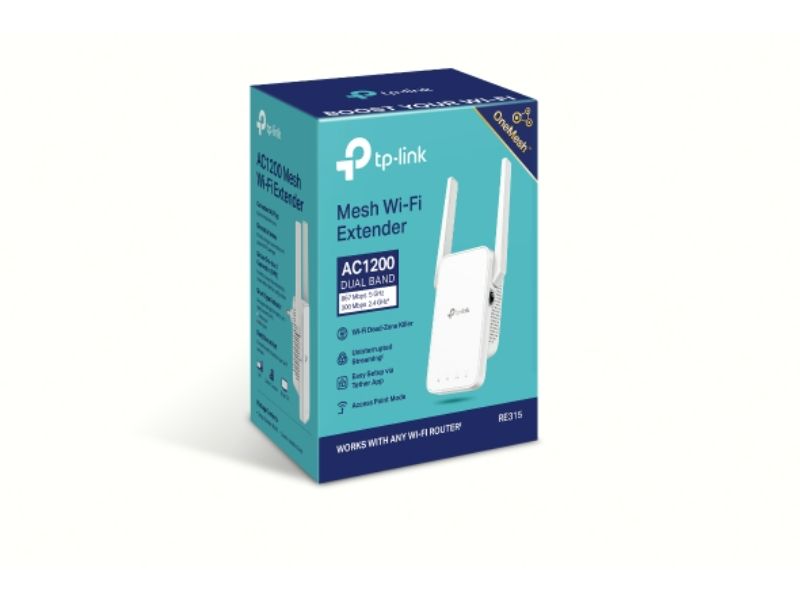 Tp-Link AC1200 Mesh Wi-Fi Range Extender (RE315)