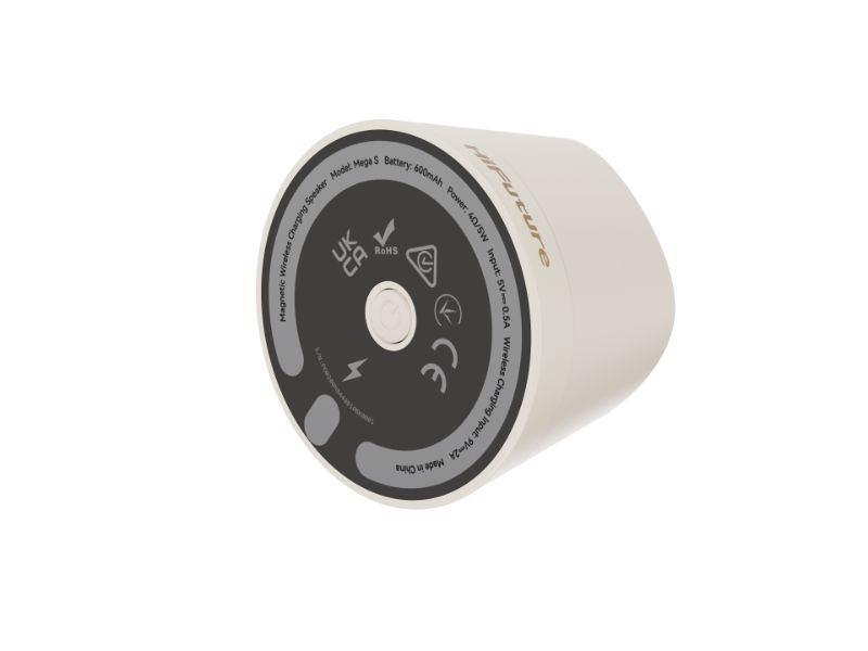 HiFuture Mega S Latte Portable Bluetooth Speaker