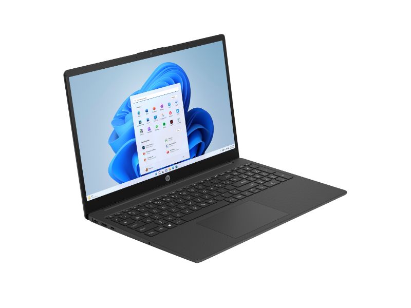Laptop HP 15-fd0001nvx/15.6''HD/N150/4GB/128GB/Win 11 Home/3Y/ E53BTEA