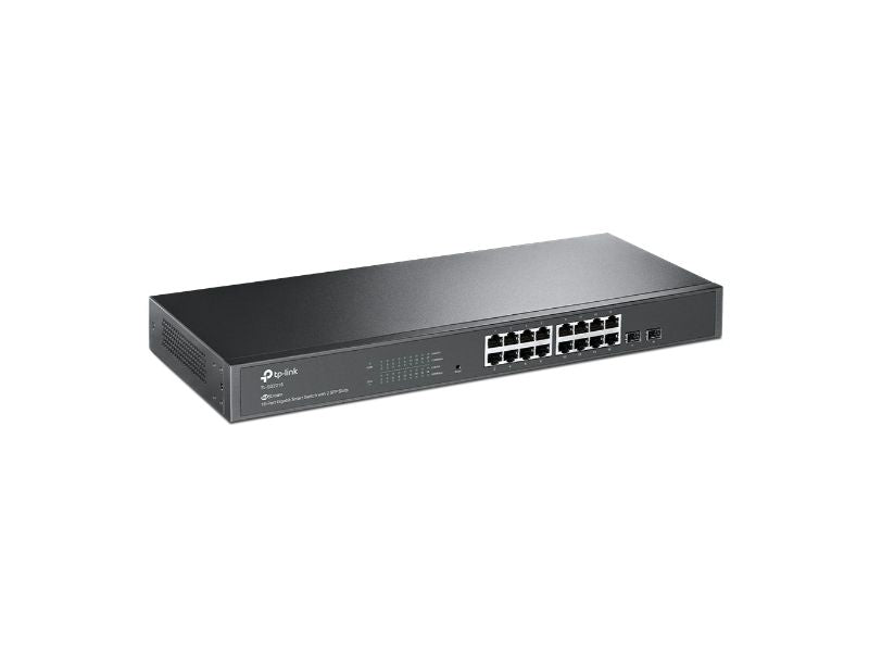 Tp-Link JetStream 16-Port Gigabit Smart Switch with 2 SFP Slots (TL- SG2218)