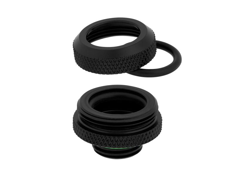 Corsair OD Fitting Pipe Hydro X Series XF Hardline 14mm Four Pack — Black — CX-9052008-WW