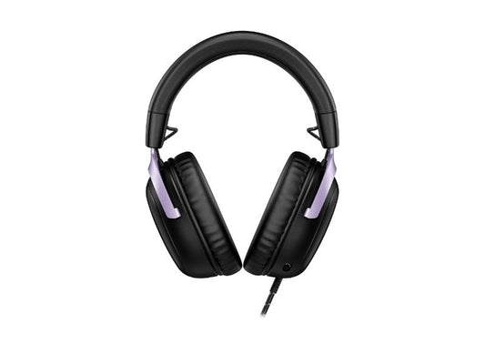 HyperX Cloud III Over Ear Wired Gaming Headset Black/Lavender — DF7F0AA