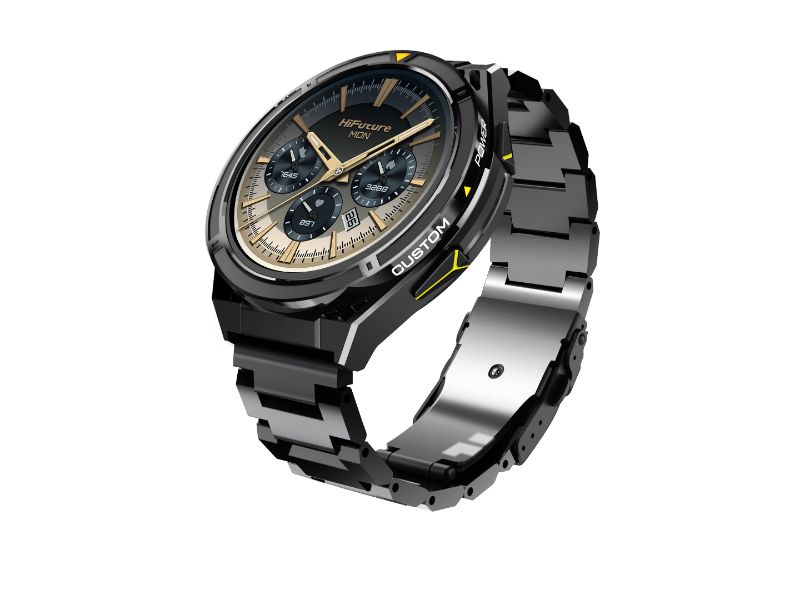 HiFuture Active Black Yellow Smartwatch